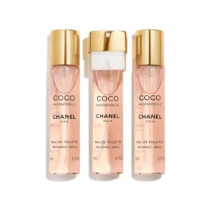 Clearance Coco Mademoiselle, 3 Refills Twist and Spray, 3x20ml Eau De Toilette